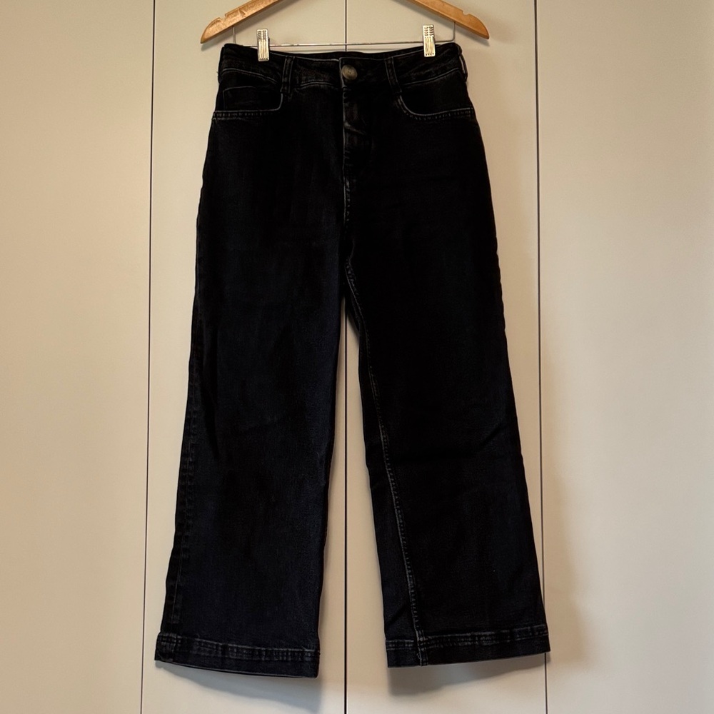 Pilcro Black Women's kick Jeans
